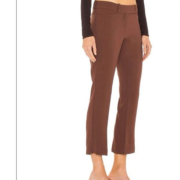 Womens Revolve Amanda Uprichard Paris Pants Brown Size S EUC! - Picture 1 of 4